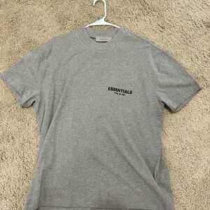 Essentials Gray Men's T-Shirt